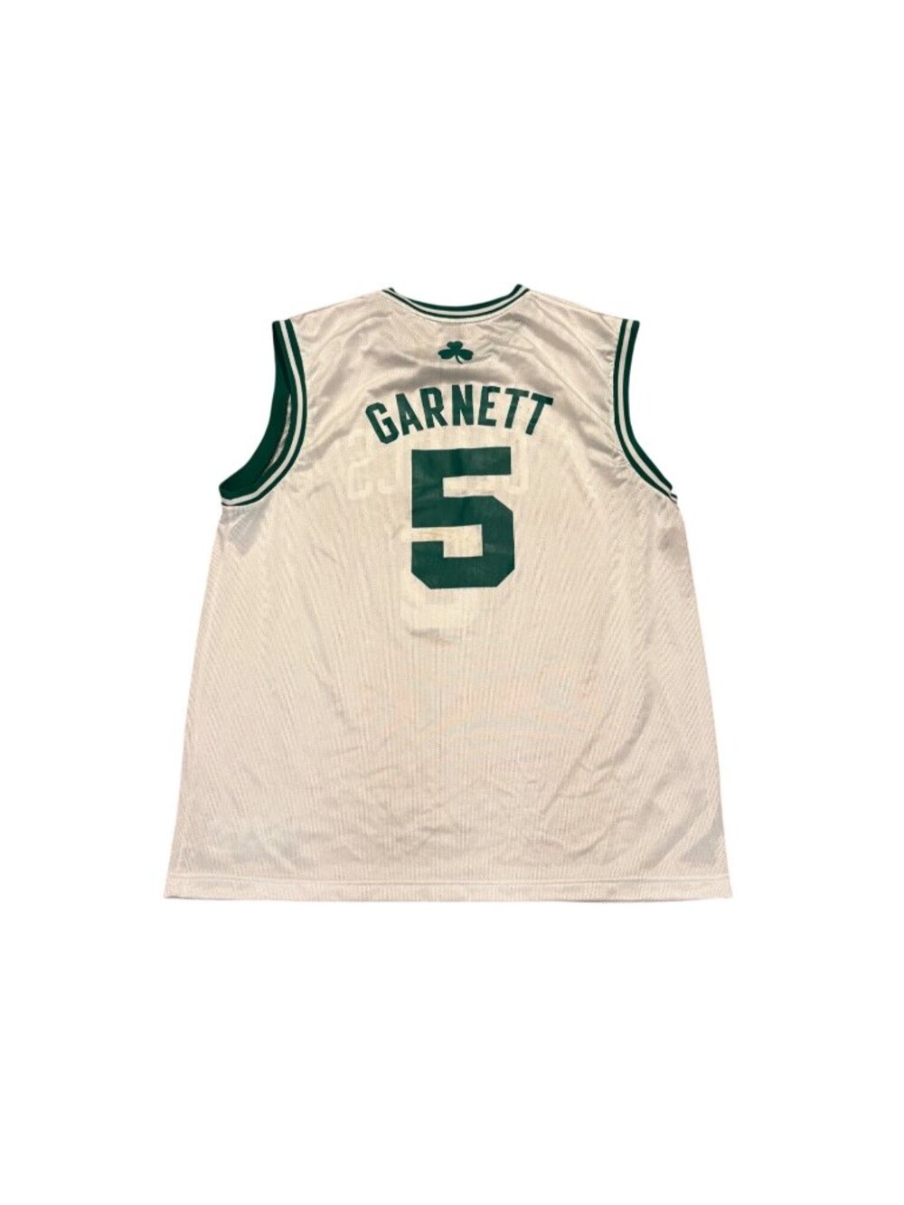 Adidas Boston Celtics Kevin Garnett #5 NBA Basketball Jersey White Men's XL